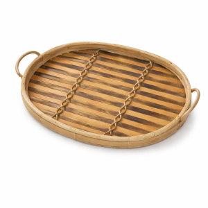 Bamboo Oval Serving Tray