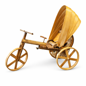 Bamboo Rikshaw Decor